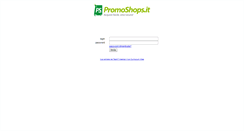 Desktop Screenshot of crm.promoshops.it